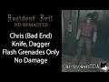 [No Commentary] Resident Evil HD Remaster (PC) - Chris Melee Only No Damage