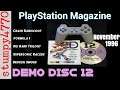 Official PlayStation Magazine: Demo Disc 12. November 1996.