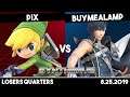 Pix (Toon Link) vs BuyMeALamp (Chrom/Joker) | Losers Quarters | Synthwave #8