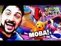 Pokemon Unite-  Novo Jogo Mobile!
