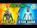 Raistar VS Rahul Op Challenge Raistar | Solo Vs Solo Clash Squad | Garena Free Fire
