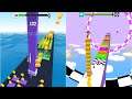 Stack Colors vs Cube Surfer : Gameplay Walkthrough Part 3 - All Level (iOS, Android)
