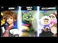 Super Smash Bros Ultimate Amiibo Fights – Sora & Co #167 Sora vs K Rool vs Ice Climbers