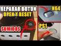 Tutoriales - Como Reparar el Botón OPEN / ABRIR de Gamecube, PS1 y el Reset de N64 - Fácil y Rápido