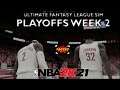WINNING WHEN IT MATTERS | NBA My2K Ultimate Fantasy Sim Playoff Week 2