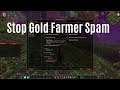 WoW Classic - Stop Gold Farmer Spam