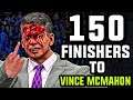 WWE 2K 150 Finishers To Mr. McMahon!