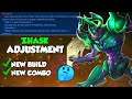 ZHASK New BUILD And COMBO | NERF Instinct Not ZHASK ! ZHASK Tank BUILD Experiment GAMEPLAY - MLBB