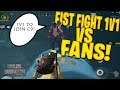 1v1 Fist Fights vs Fans! Intense Fights in Rules Of Survival! ROS