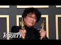 Bong Joon Ho and 'Parasite' Sweep Oscars - Full Backstage Interview