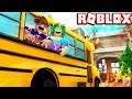 Going on a NIGHTMARE FIELD TRIP with my Daughter! -- ROBLOX
