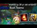 League of Legends but it's literally Bush Teemo and I piss off a TOXIC hater.