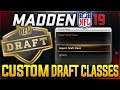 Madden 19 - Custom Draft Classes | Madden 19 Wishlist