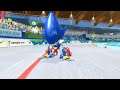 Mario & Sonic At The Olympic Winter Games - Speed Skating 500m - Terrible Donkey Kong #1