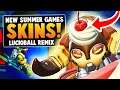 NEW Overwatch Summer Games 2020 Skins! | Lucioball Remix Gameplay!