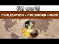 Old World. Civilization + Crusader Kings? Первый взгляд.