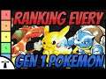 Ranking Every Single FIRST GENERATION Pokemon! Including Mega Evolutions!