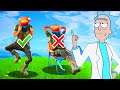 *RICK SÁNCHEZ* DICE en FORTNITE 😂😂 (con suscriptores)