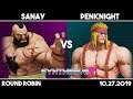Sanay (Zangief) vs PenKnight (Alex) | SFV Round Robin | Synthwave X #7