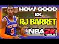 SPRING RJ BARRETT Is A TRUE GEM | NBA 2K Mobile Gameplay