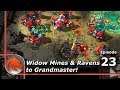 StarCraft 2: Camping Terran Production With Widow Mines!