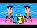 Teen Titans Go Figure Raven, Robin, Superman (Cartoon Games)