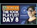 The 100k Playlist  - Day 8 - Decisionshot Ultimate  Aim Lab
