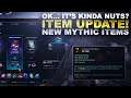 THE ITEM UPDATE IS KINDA NUTS... MYTHIC ITEMS?!? | League of Legends