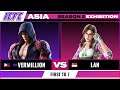 Vermillion(Jin) vs Lan (Julia) FT7 - ICFC ASIA: Season 2 Exhibition