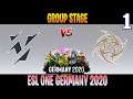 Vikin.gg vs Ninjas in Pyjamas Game 1 | Bo3 | Group Stage ESL ONE Germany 2020 | DOTA 2 LIVE