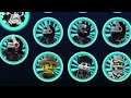 All Nindroid Characters In LEGO Ninjago Nindroids