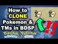 How to CLONE TMs & Pokemon within Pokemon Brilliant Diamond & Shining Pearl - BDSP - Ver 1.1.1