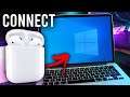 How To Connect Airpods To PC (Full Guide) | Connect Airpods To Laptop