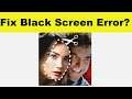 How to Fix Cut Paste Photos App Black Screen Error Problem in Android & Ios | 100% Solution