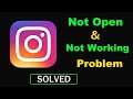How to Fix Instagram App Not Working / Insta Not Opening Problem in Android & Ios