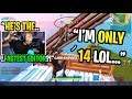I spectated the FASTEST EDITOR in Fortnite and was AMAZED by his skills... (HE'S ONLY 14!)