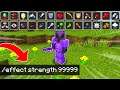 Minecraft UHC but i secretly cheated with /effect..