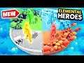 NEW Elemental Heroes In TABS! Which Is BEST? (Totally Accurate Battle Simulator Funny Gameplay)