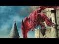 Phantasy Star Online 2 Crimson Fellwyrm Over the Castle(XH)