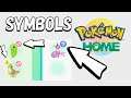 Pokémon HOME Symbols Explained - Error, question mark and warning