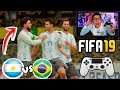 Reto ÉPICO!!! PARTIDO FIFA19 BRASIL vs ARGENTINA Semifinal COPA AMÉRICA!!!