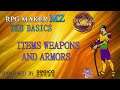 RPG Maker MZ The Basics Items, Weapons and Armors