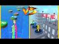 Shortcut Run Vs Jump Dunk 3D : Gameplay Walkthrough Part 1 - Level 1-9999 All Level (iOS, Android)