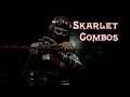 Skarlet Combos (18-67% damage, ranked and custom variations)