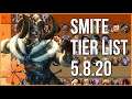 Smite Tier List Weekly #2: Honestly Overrated?