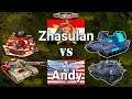 Soviet Teching vs Allied Teching on the map Divide & Conquer - Red Alert 2 Yuri's Revenge