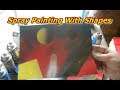 Spray Paint Art Shapes & Colors