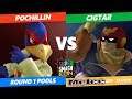 SSC 2019 SSBM -  Pochillin (Falco) VS  Cigtar (Captain Falcon) Smash Melee Round 1 Pools