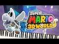 Super Mario 3D World - Footlight Lane Theme Piano Tutorial Synthesia