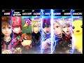 Super Smash Bros Ultimate Amiibo Fights – Sora & Co #247 Free for all at Hollow Bastion